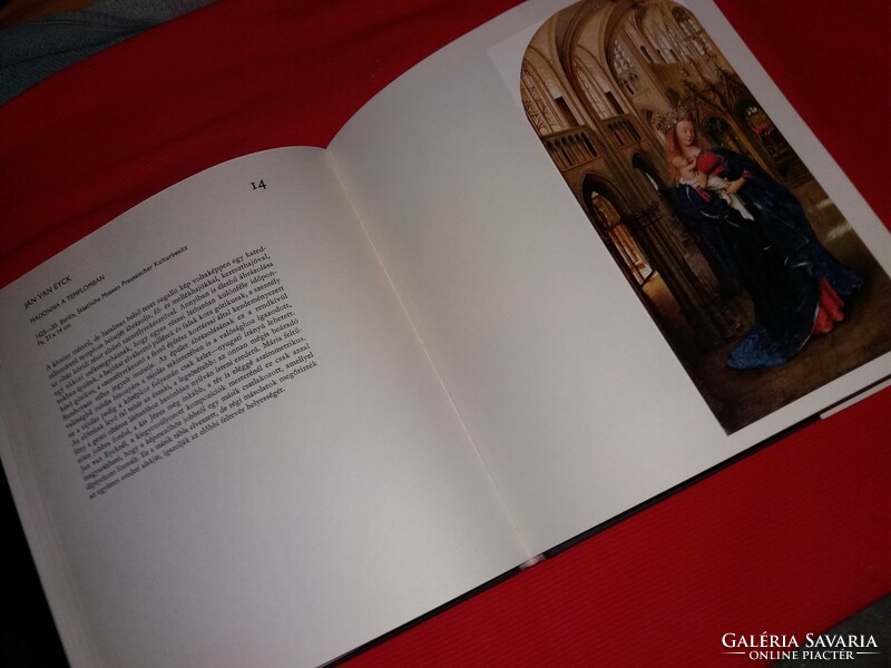 1977. Végh János :Németalföld festészete a XV. században könyv, album képek szerint CORVINA