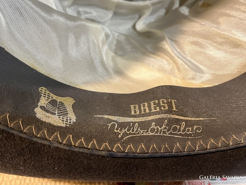 Men's / boys' elegant and sophisticated Brest rabbit fur hat for sale, Budapest, downtown
