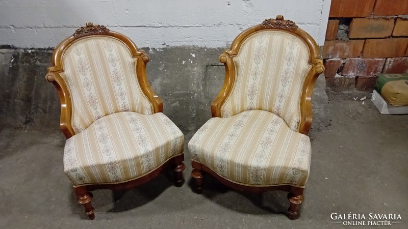 2 Neo-baroque armchairs, beautiful, almost new condition