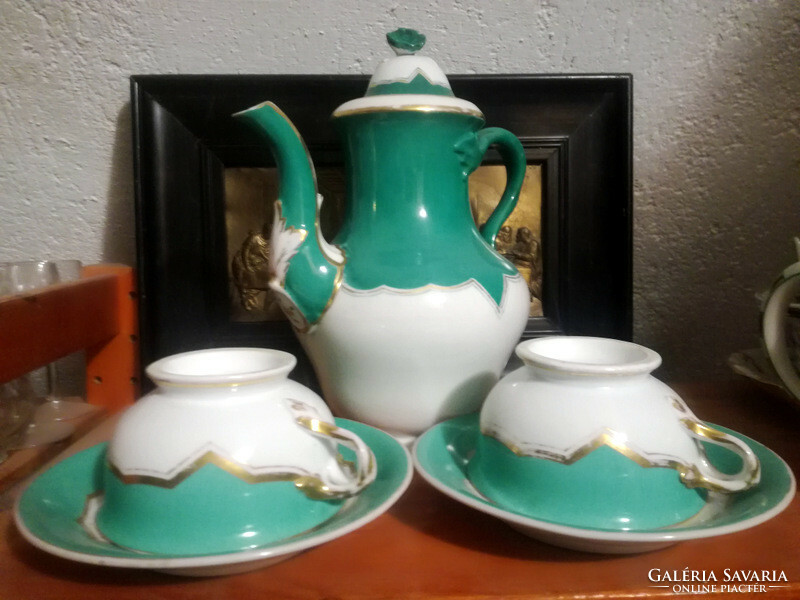 Bieder christian fischer / pirkenhammer 1830-1852 - 2 nos. Tea set + jug - art&decoration