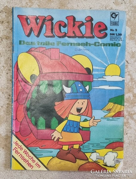 Original classic wickie comic
