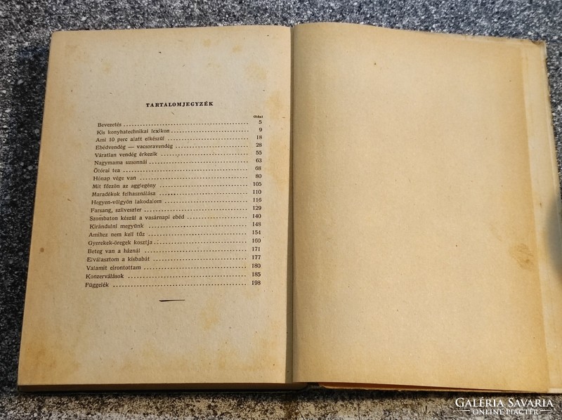 Fülöp Margit, Mindenki szakácskönyve, első kiadás ( ÉN. 1949 ben készült)