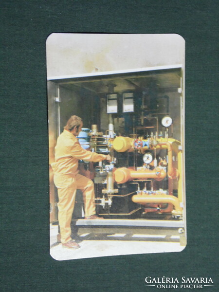 Kártyanaptár, KÖGÁZ gázszolgáltató szerelő vállalat, Nagykanizsa , 1978,   (4)