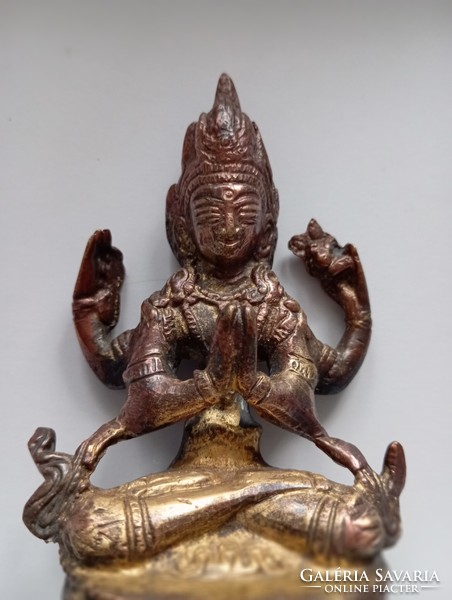 Bronze shiva statue