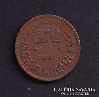 2 Fillér 1934 BP.