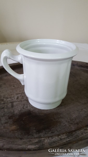Antik porcelán 3-as teafőző,szűrőrésze