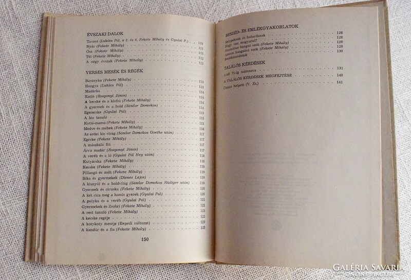 Kerekecske dombocska , Gáspár János , Pusztai Georgeta mesekönyv , 1978