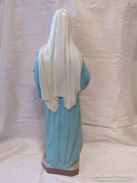 Gypsum statue of the Virgin Mary