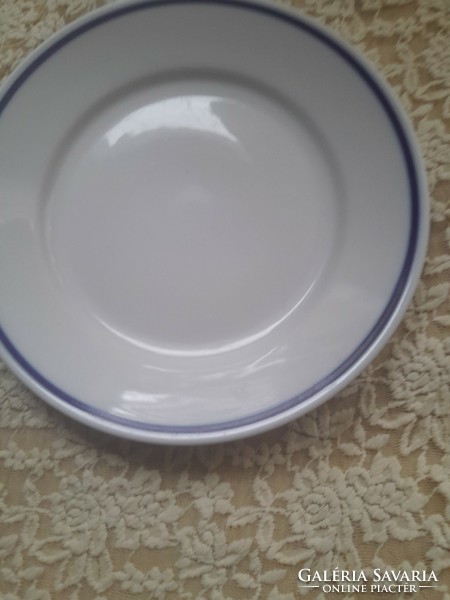 Zsolnay blue striped plate 24 cm
