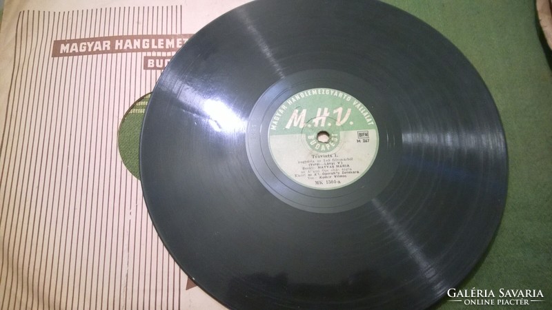 Vinyl record - traviata - sound record