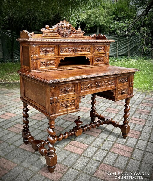 Neo-Renaissance desk