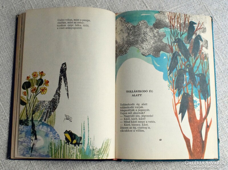 The Well of the Sorrowful Princess, Sándor Kanyádi, Margit Soó Zöld, Kriterion, storybook, 1972