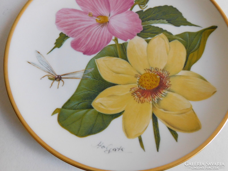 Wildflowers of America series - Great Lakes - Franklin porcelain