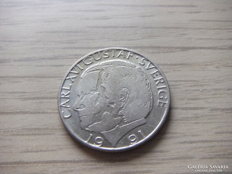 1 Krone 1991 Sweden