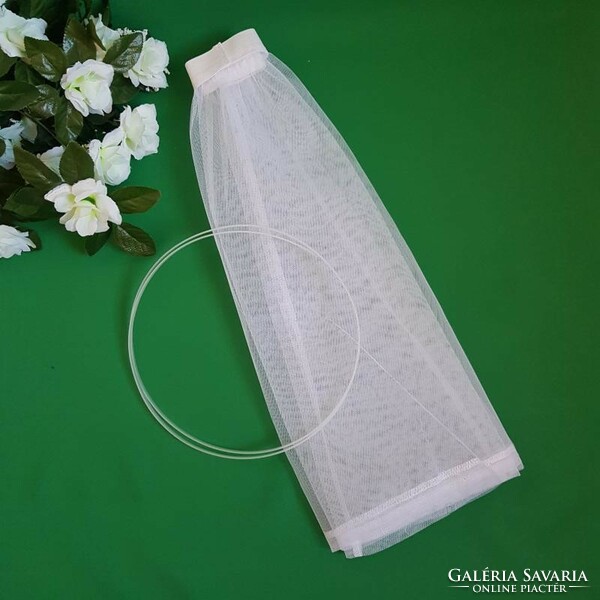 Wedding asz35 - 1 round white children's petticoat, tire, step reliever