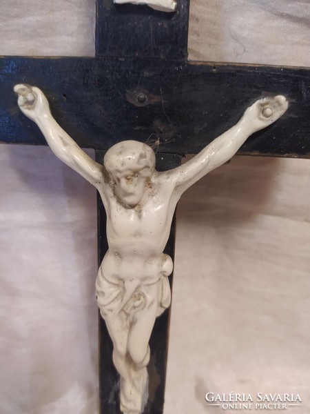 Antique wooden crucifix