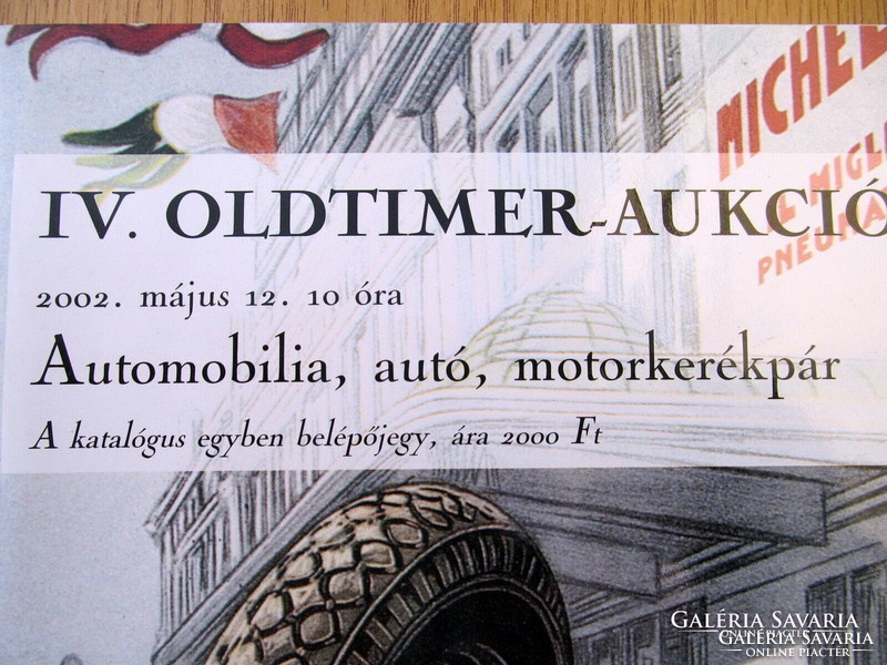 IV. Oldtimer-Aukció 2002. május 12. Automobilia, autó, motorkerékpár