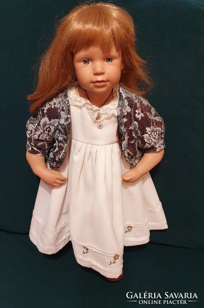 Porcelain doll - rf collection numbered - 62 cm