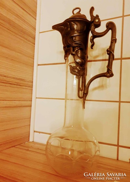 Art Nouveau antique decanter