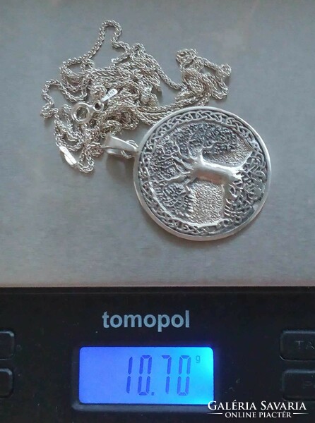 Életfa medálos nyaklánc 925 Sterling ezüstből