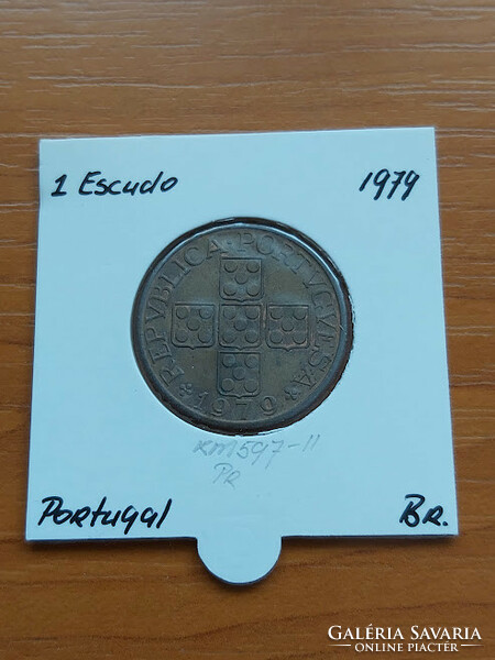 Portugal 1 escudo 1979 br. In a paper case