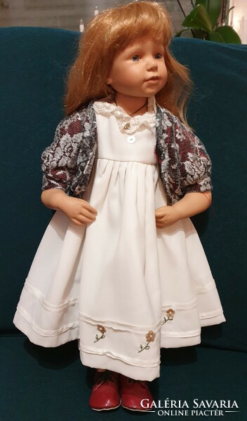 Porcelain doll - rf collection numbered - 62 cm