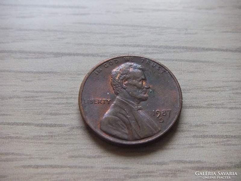 1 Cent 1987 ( D )  USA
