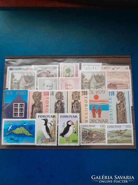 Feröeri postatiszta bélyegek (02)