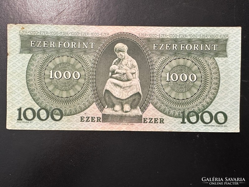 1000 forint 1983. "A".  NAGYON SZÉP!!