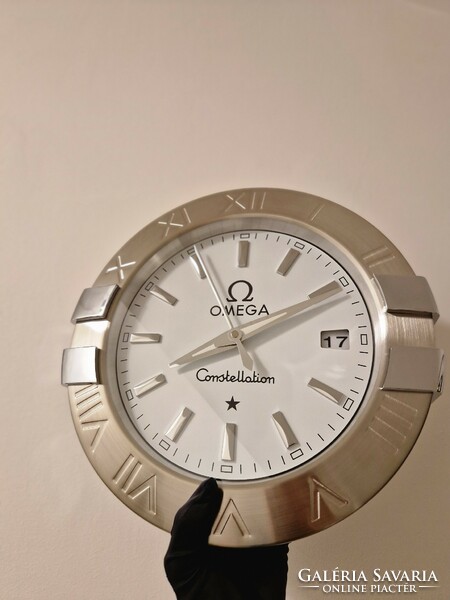 Omega constellation wall clock dealer clock