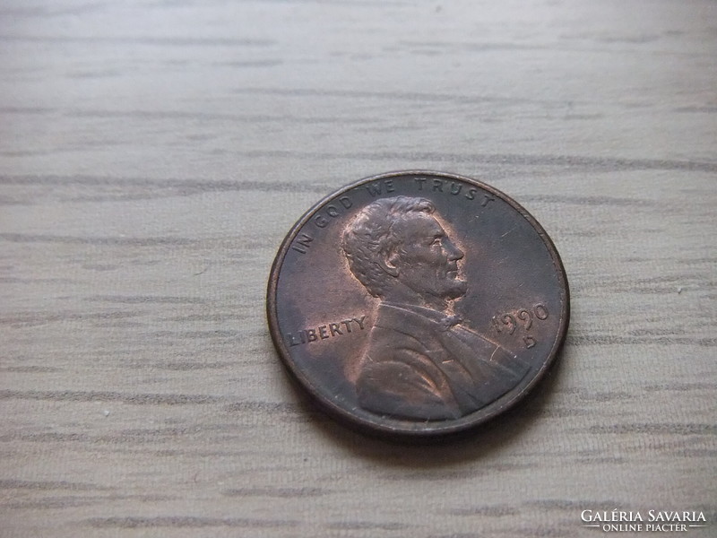 1 Cent 1990 ( D )  USA