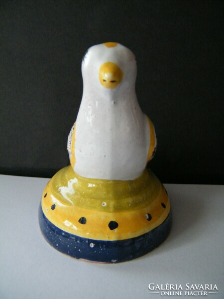 Small Portuguese porcelain bird figurine