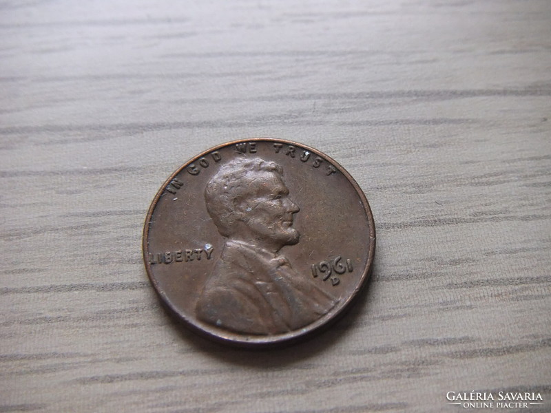 1 Cent 1961 ( D )  USA