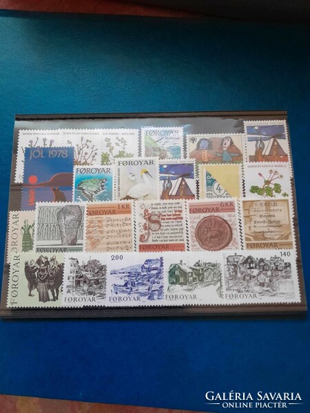 Feröeri postatiszta bélyegek (01)