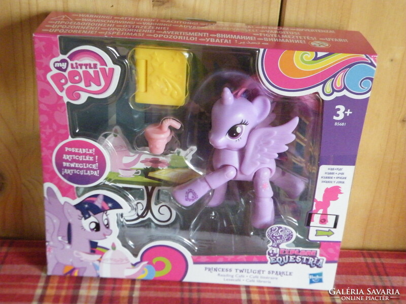 My Little Pony többféle pózba állítható, fésülhető póni figura - 2015 Hasbro - bontatlan -