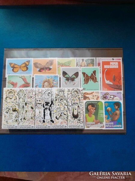 Pápua Új Guinea postatiszta bélyegek (02)