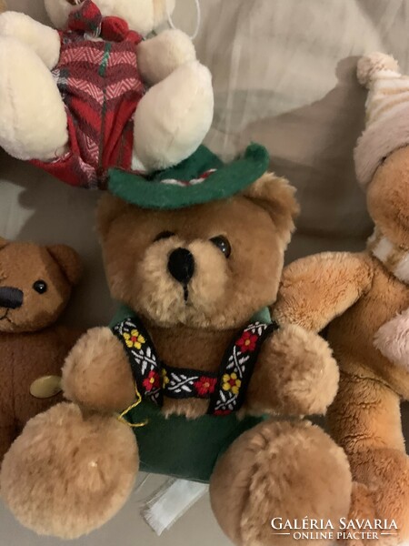 10 retro plush bears for sale together