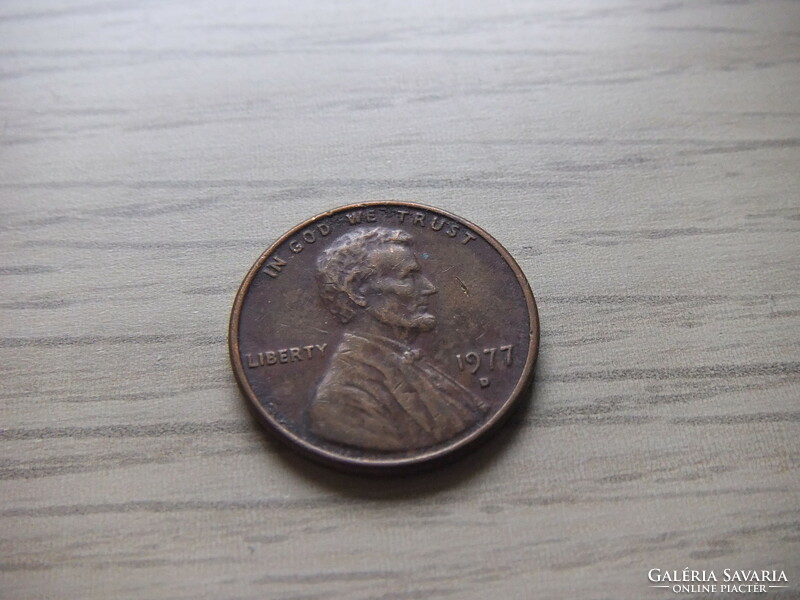 1 Cent 1977 ( D )  USA