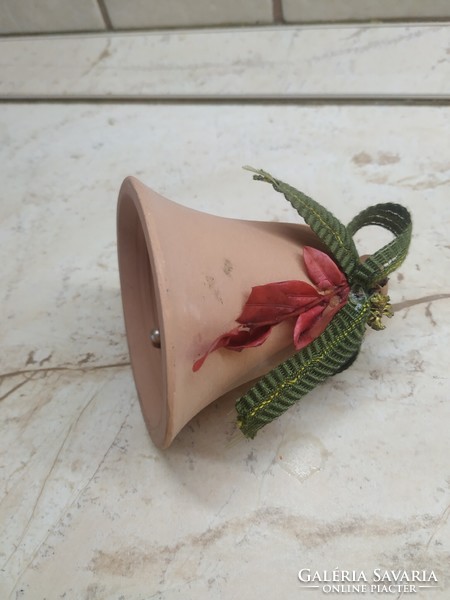 Christmas ceramic bell for sale!