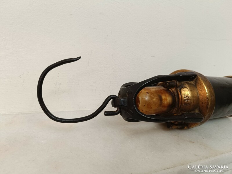 Antik bányász szerszám vájár bakter vasutas karbid lámpa 442 8186