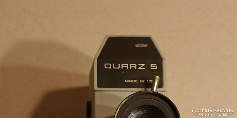 Quarz 5, régi vintage filmfelvevő, működő, kifogástalan állapotban.