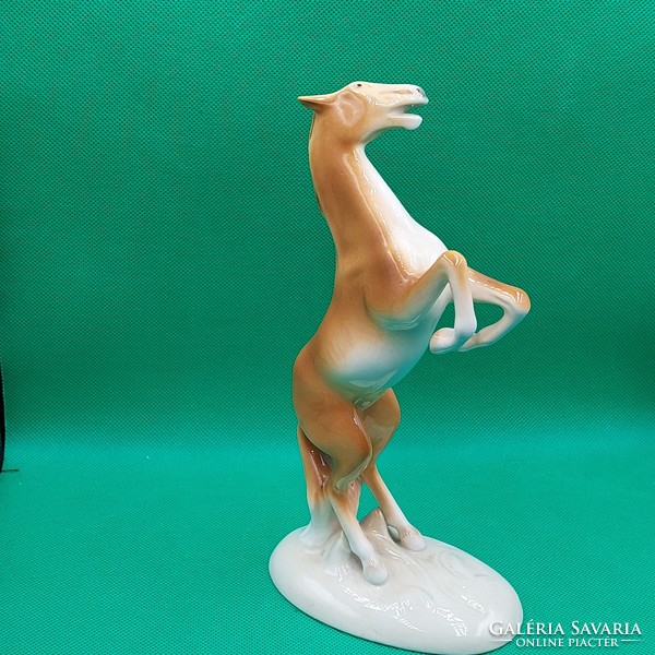Royal dux prancing horse figure