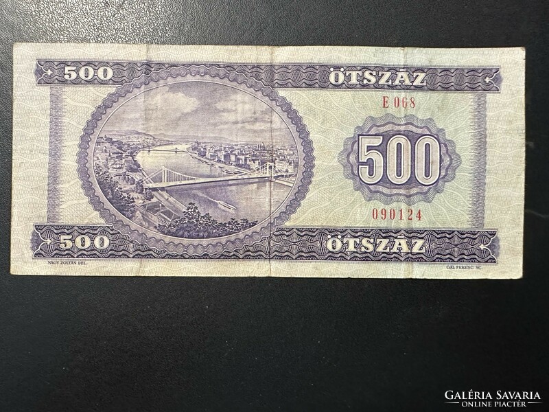 500 forint 1975. NAGYON SZÉP!!