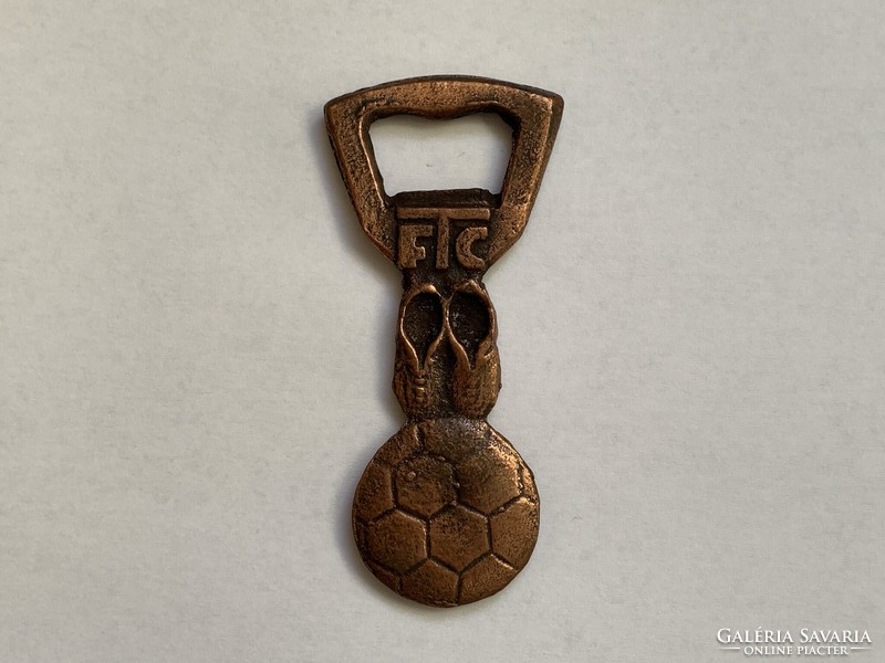 Ftc, fradi 1976 rare copper bottle opener, collector's item, Ferencváros 1 pc. Different sided
