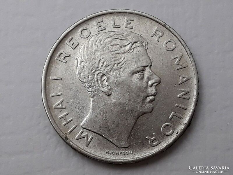 Románia 100 Lej 1943 érme - Román 100 Lei 1943 külföldi pénzérme