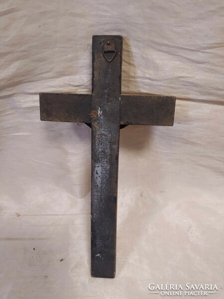 Antique wooden crucifix