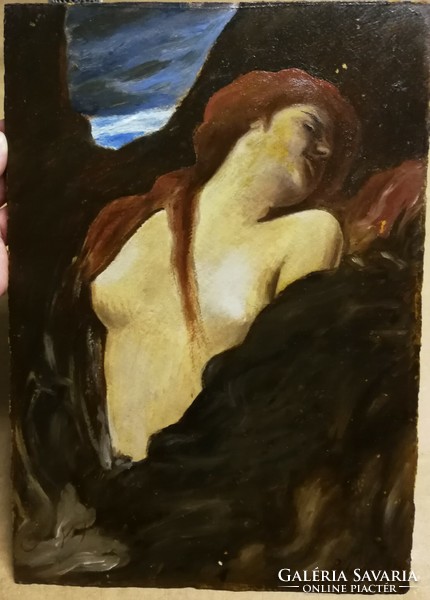 Károly Polonyi (1894 - 1946) – nude, 1914