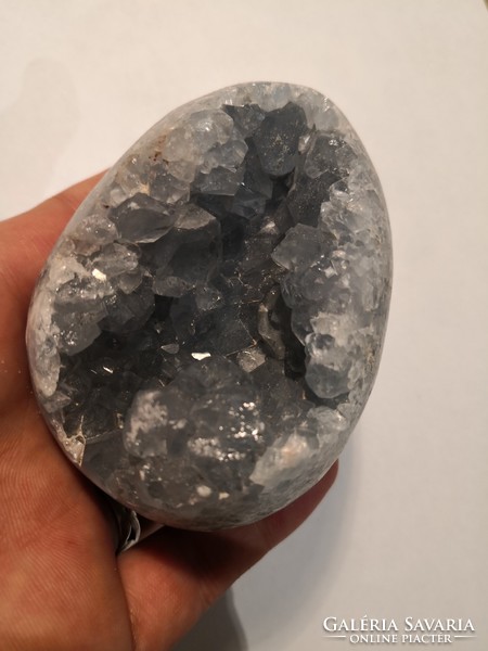 Beautiful celestine crystal, mineral