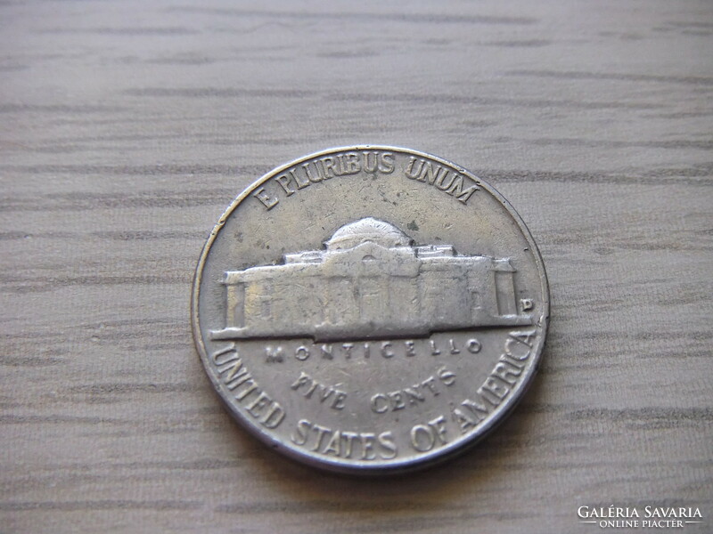 5 Cent 1961 ( D )   USA