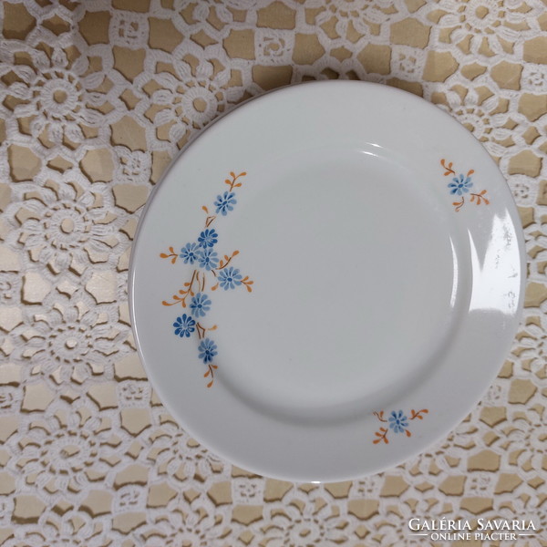 Alföld porcelain, blue floral cake plates